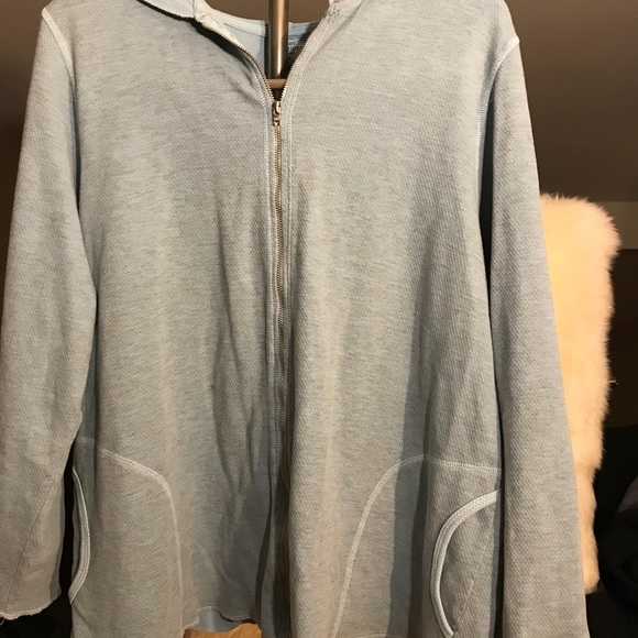 Sz 1x Hot Cotton zip up hoodie..nwot - Picture 4 of 5
